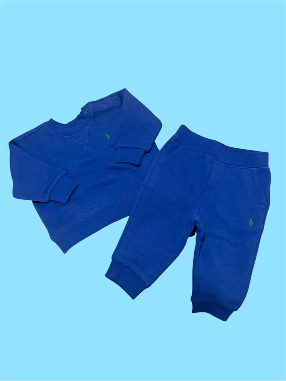 Ralph Lauren Royal Blue Sweatshirt & Joggers Set